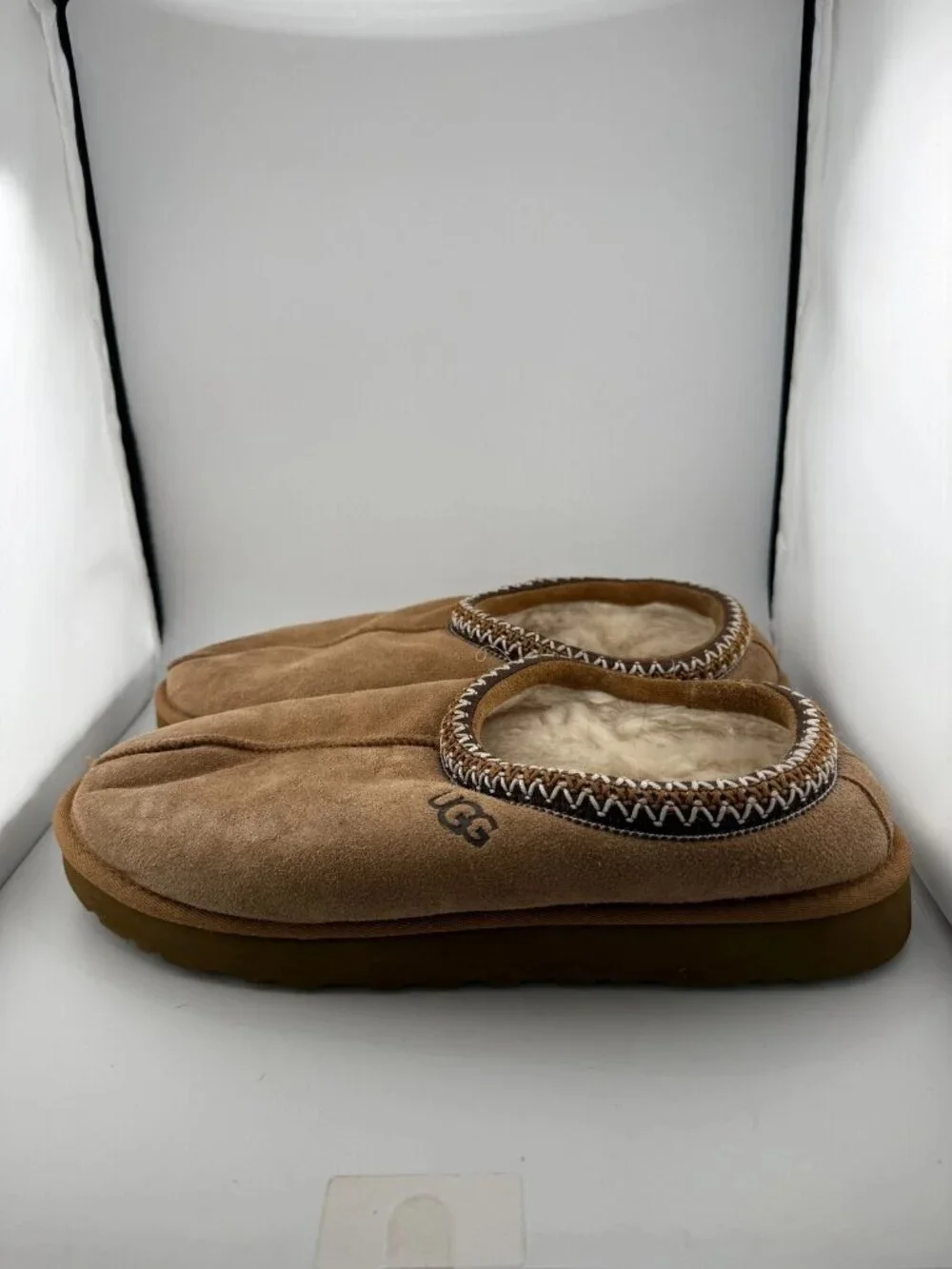 WORN UGG Tasman II Slipper Chestnut 1174470-CHE Size 12 NO BOX